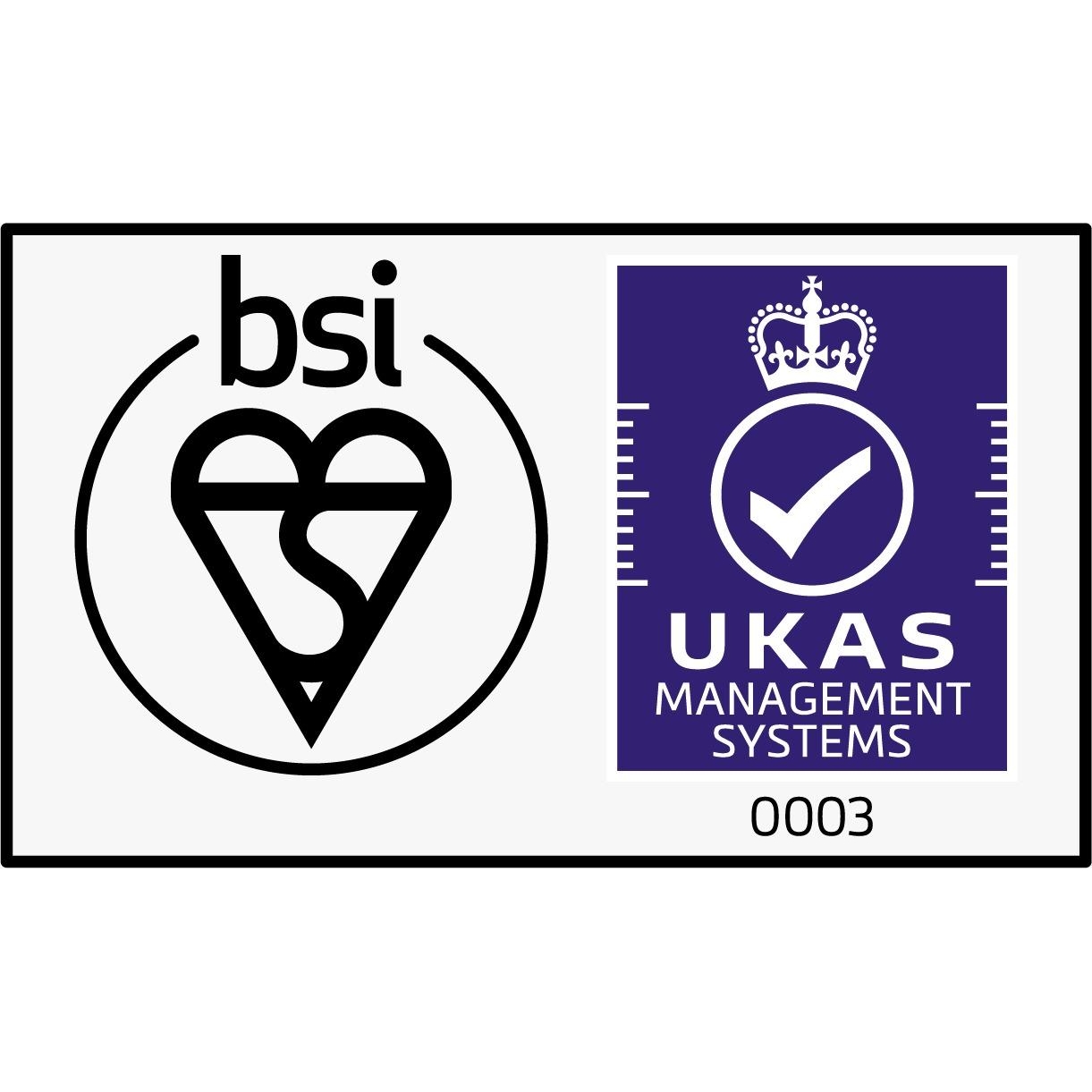 United Kingdom Accreditation Service (UKAS) Certification for Full Quality Assurance System